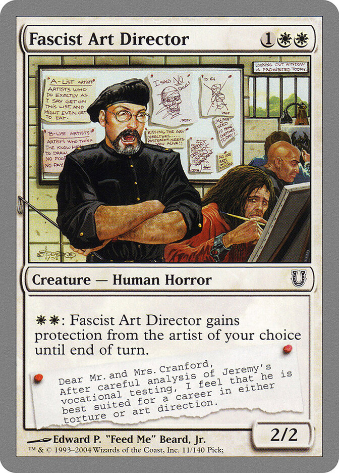 Fascist Art Director (11) - Unhinged (UNH)