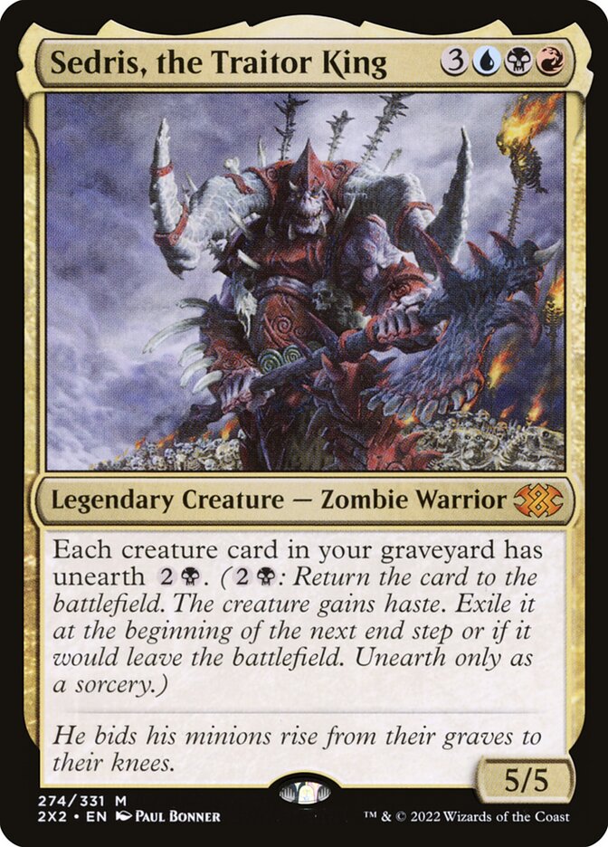 Sedris, the Traitor King (274) - Double Masters 2022 (2X2)