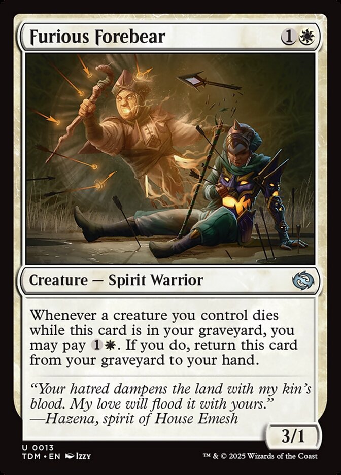 Furious Forebear (13) - Tarkir: Dragonstorm (TDM)