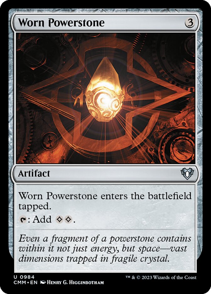 Worn Powerstone (984) - Commander Masters (CMM)
