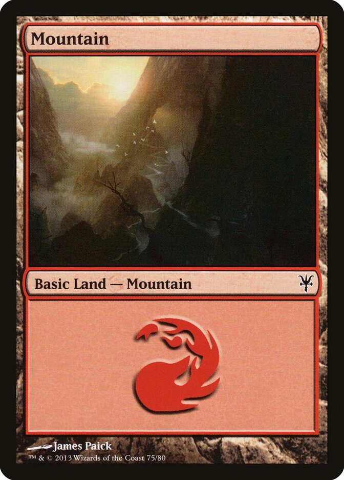 Mountain (75) - Duel Decks: Sorin vs. Tibalt (DDK)