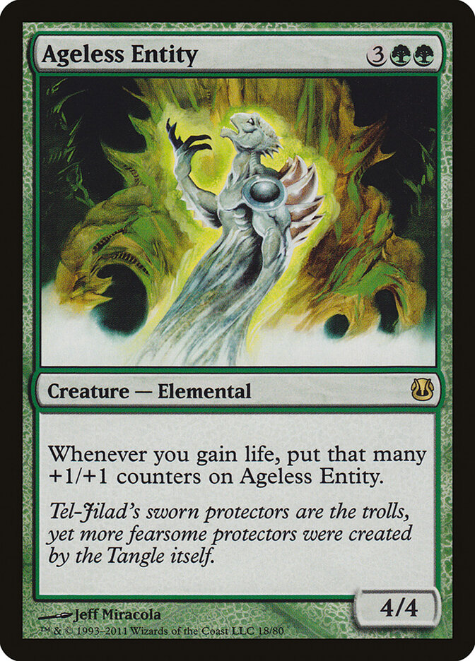Ageless Entity (18) - Duel Decks: Ajani vs. Nicol Bolas (DDH)