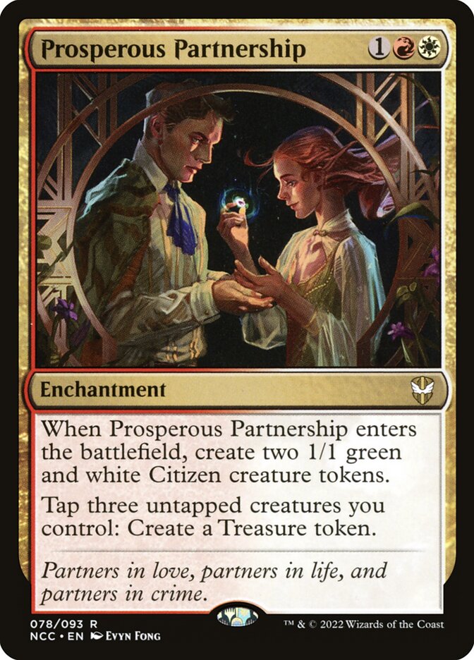 Prosperous Partnership (78) - New Capenna Commander (NCC)