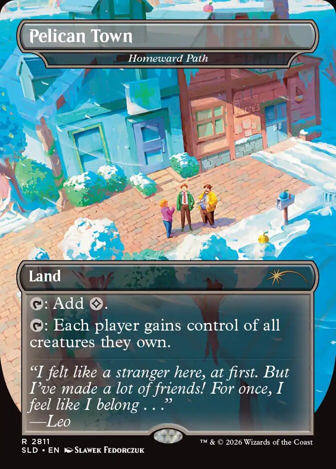 Pelican Town - Homeward Path (2811) - Secret Lair Drop (SLD)