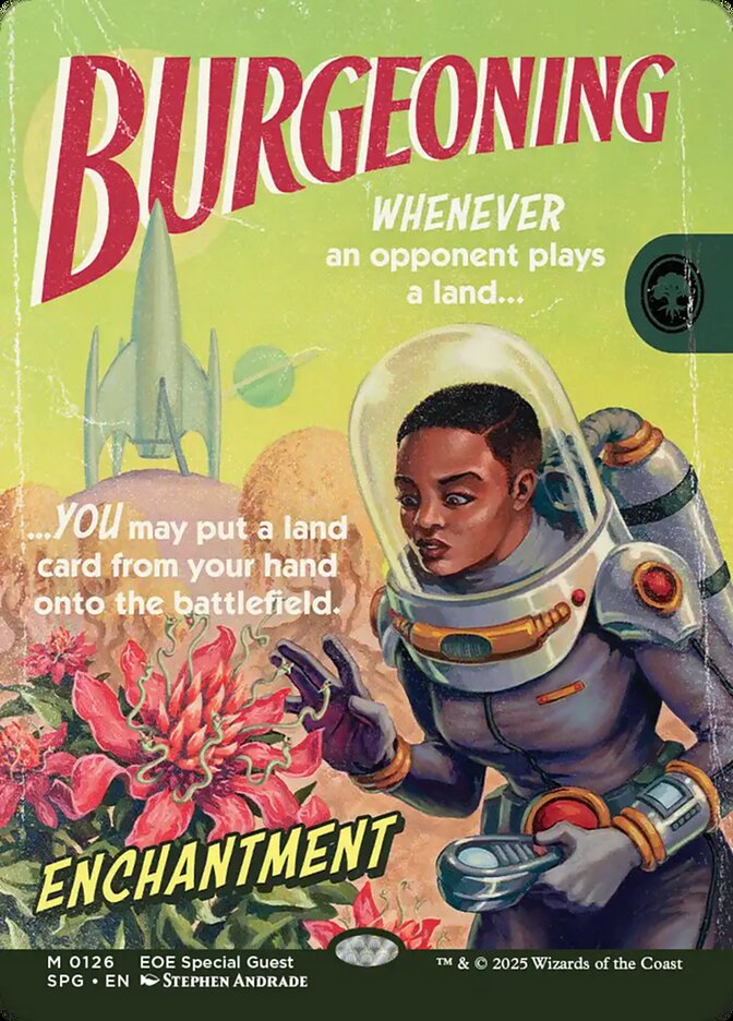 Burgeoning (126) - Special Guests (SPG)