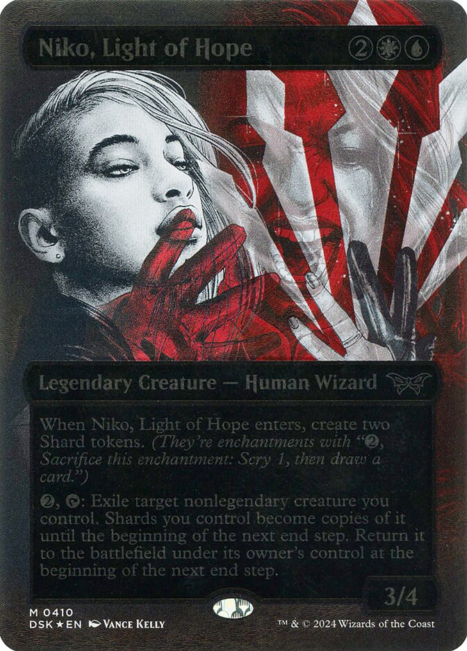 Niko, Light of Hope (410) - Duskmourn: House of Horror (DSK)