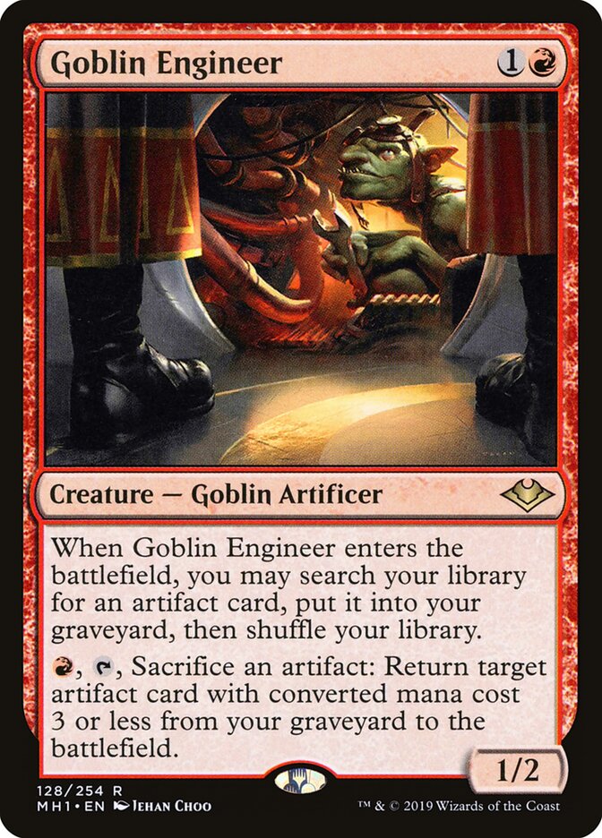 Goblin Engineer (128) - Modern Horizons (MH1)