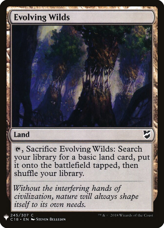 Evolving Wilds (C18-245) - The List (PLST)