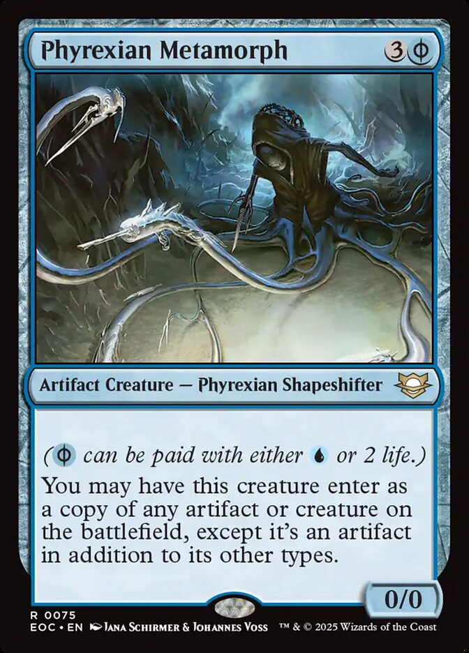 Phyrexian Metamorph (75) - Edge of Eternities Commander (EOC)