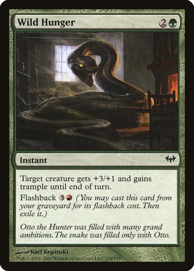 Wild Hunger (132) - Dark Ascension (DKA)