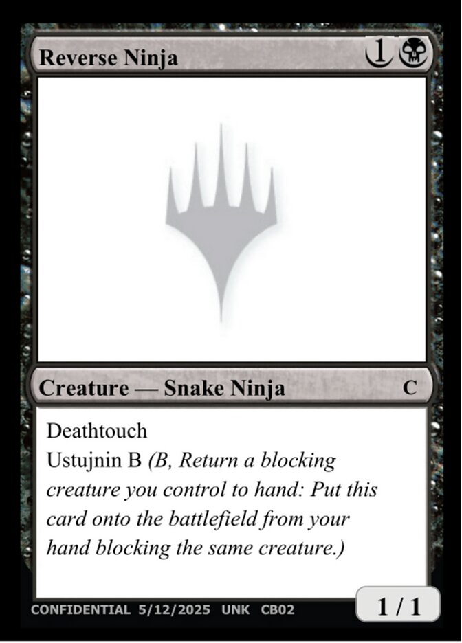 Reverse Ninja (CB02) - Unknown Event (UNK)
