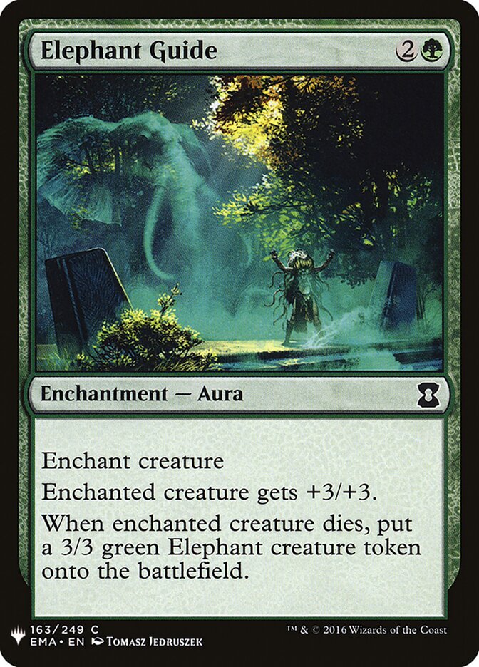 Elephant Guide (EMA-163) - The List (PLST)
