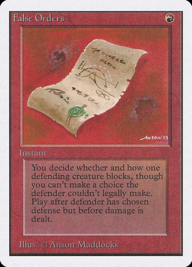 False Orders (148) - Unlimited Edition (2ED)