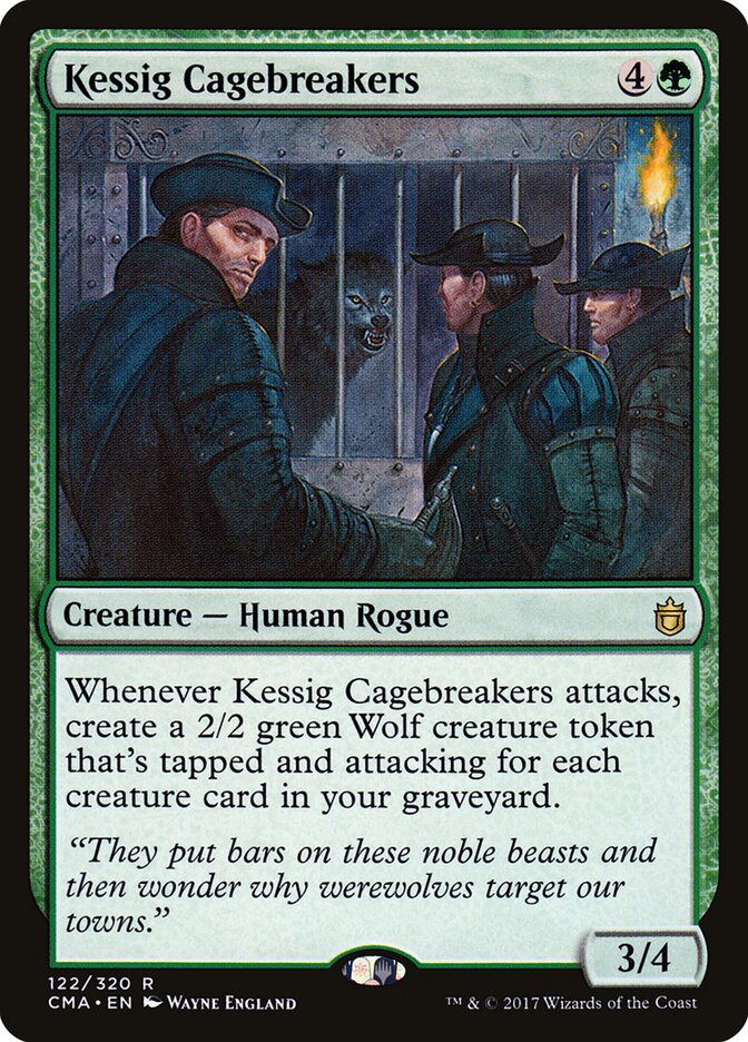 Kessig Cagebreakers (122) - Commander Anthology (CMA)