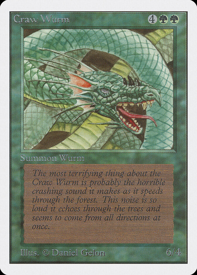 Craw Wurm (191) - Unlimited Edition (2ED)