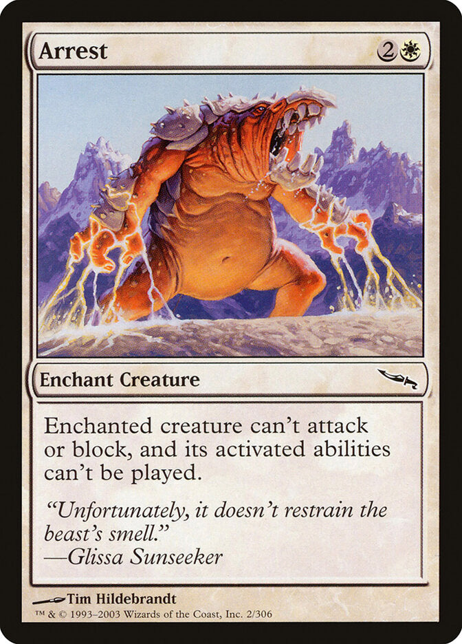 Arrest (2) - Mirrodin (MRD)