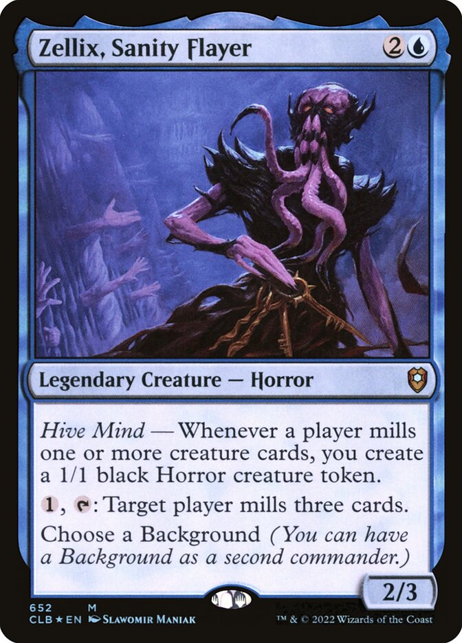 Zellix, Sanity Flayer (652) - Commander Legends: Battle for Baldur's Gate (CLB)