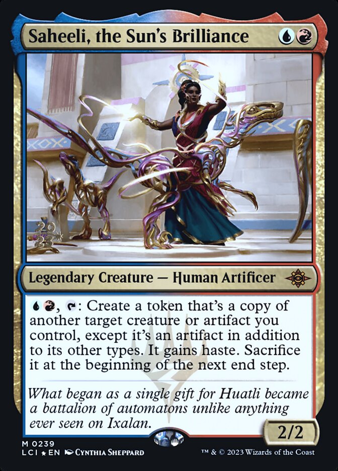 Saheeli, the Sun's Brilliance (239s) - The Lost Caverns of Ixalan Promos (PLCI)