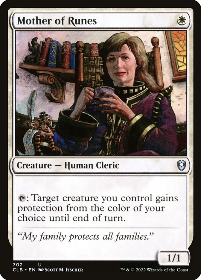 Mother of Runes (702) - Commander Legends: Battle for Baldur's Gate (CLB)