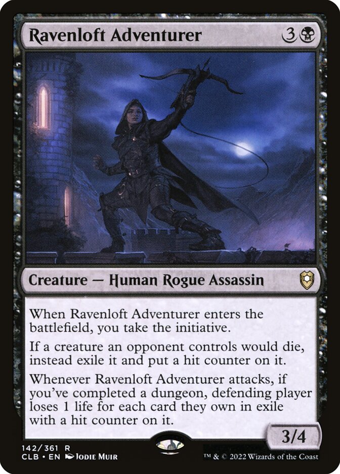 Ravenloft Adventurer (142) - Commander Legends: Battle for Baldur's Gate (CLB)