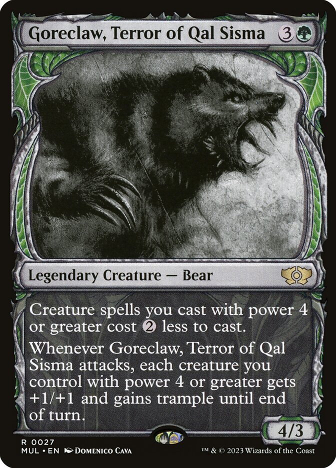 Goreclaw, Terror of Qal Sisma (27) - Multiverse Legends (MUL)