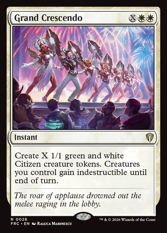 Grand Crescendo (26) - Reality Fracture Commander (FRC)