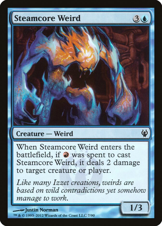 Steamcore Weird (7) - Duel Decks: Izzet vs. Golgari (DDJ)