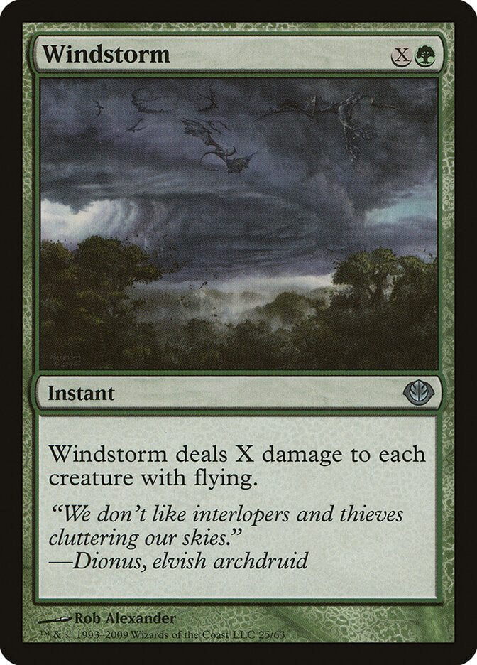 Windstorm (25) - Duel Decks: Garruk vs. Liliana (DDD)