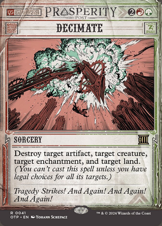 Decimate (41) - Breaking News (OTP)