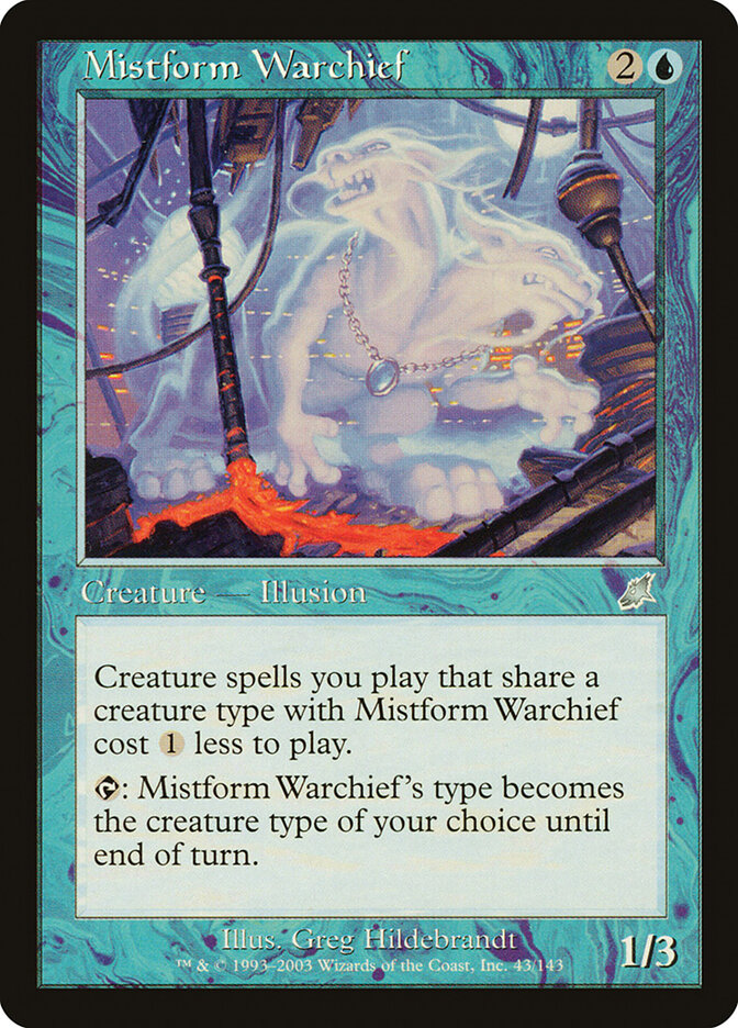 Mistform Warchief (43) - Scourge (SCG)