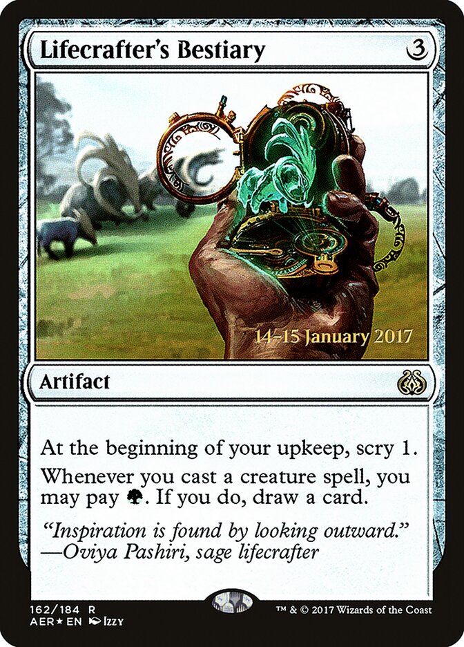 Lifecrafter's Bestiary (162s) - Aether Revolt Promos (PAER)