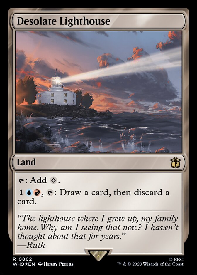 Desolate Lighthouse (862) - Doctor Who (WHO)
