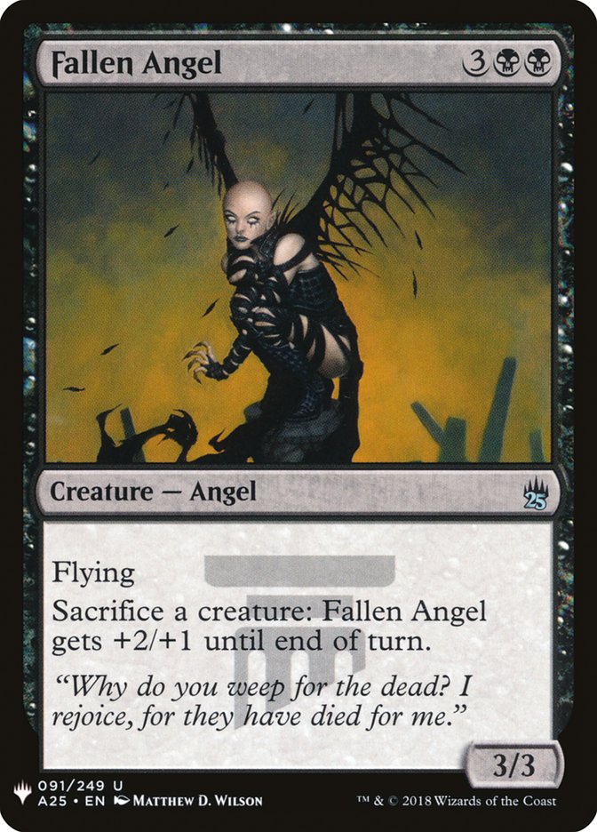 Fallen Angel - The List (PLST)