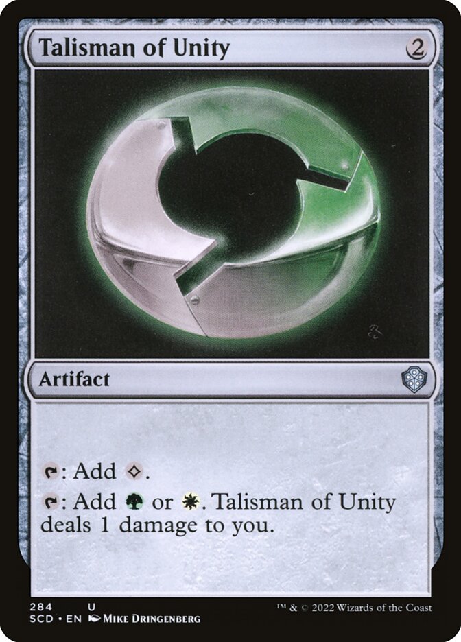 Talisman of Unity (284) - Starter Commander Decks (SCD)