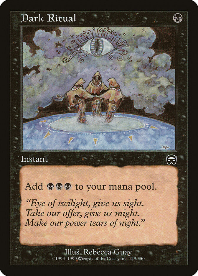 Dark Ritual (129) - Mercadian Masques (MMQ)
