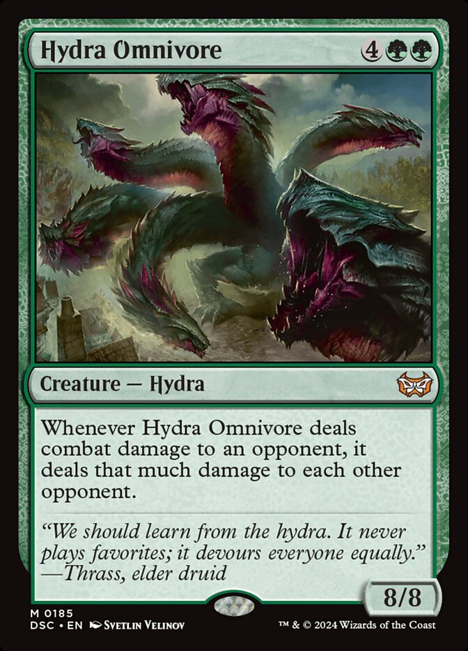 Hydra Omnivore (185) - Duskmourn: House of Horror Commander (DSC)