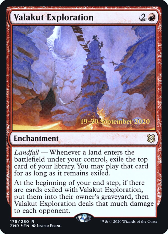 Valakut Exploration (175s) - Zendikar Rising Promos (PZNR)