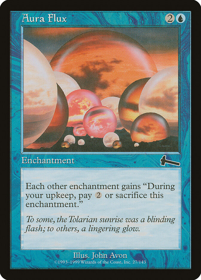 Aura Flux (27) - Urza's Legacy (ULG)