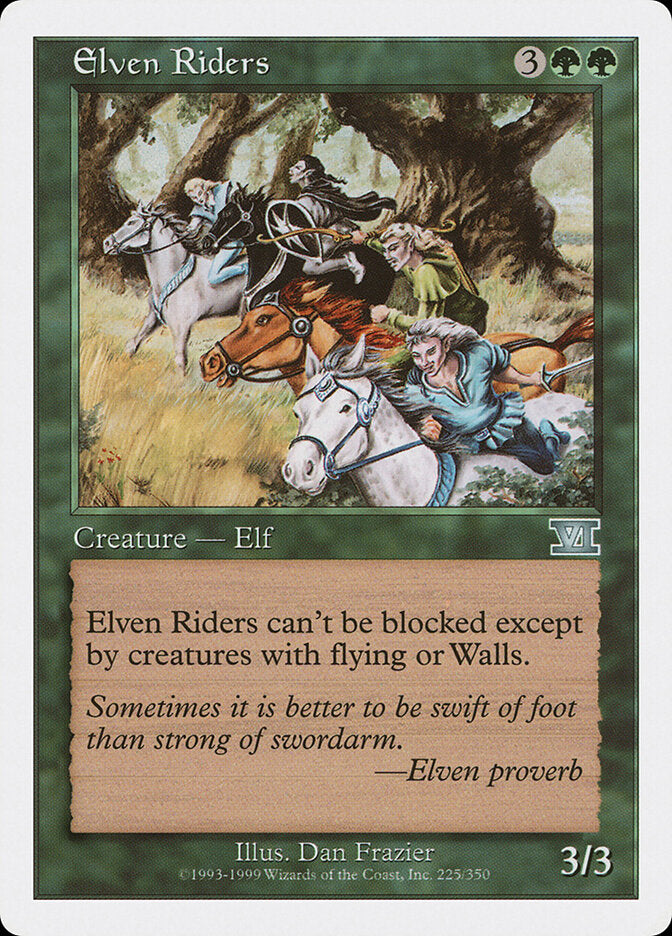 Elven Riders (225) - Classic Sixth Edition (6ED)