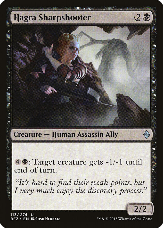 Hagra Sharpshooter (113) - Battle for Zendikar (BFZ)