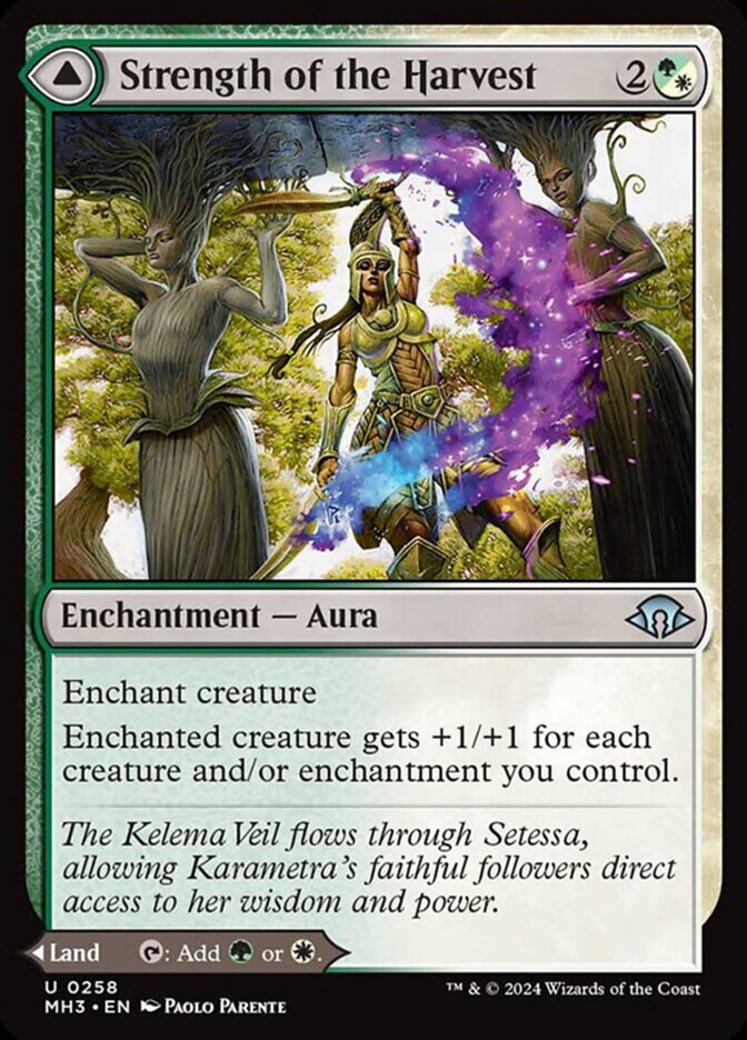 Strength of the Harvest // Haven of the Harvest (258) - Modern Horizons 3 (MH3)