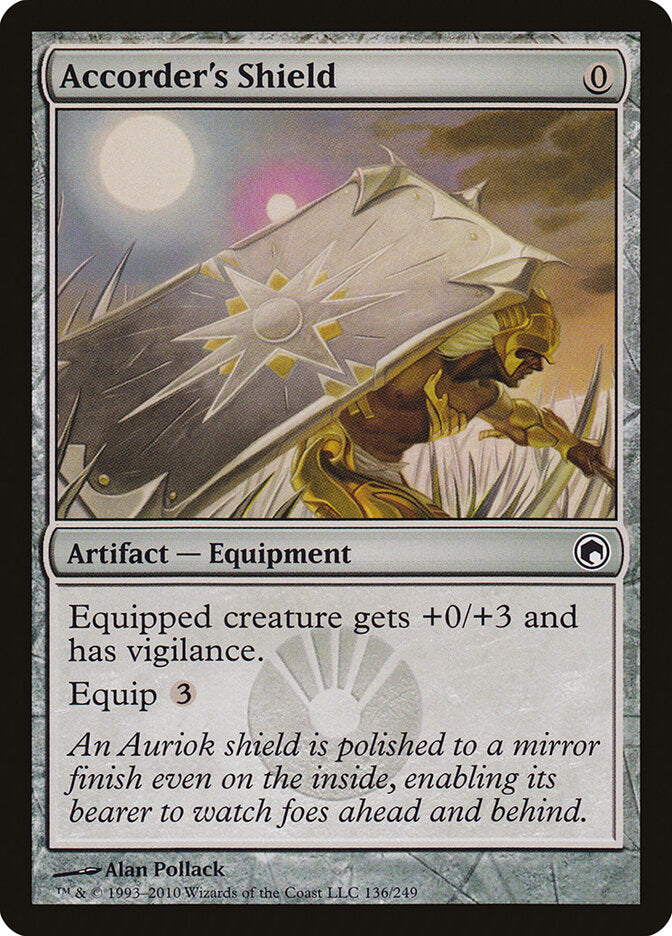 Accorder's Shield (136) - Scars of Mirrodin (SOM)