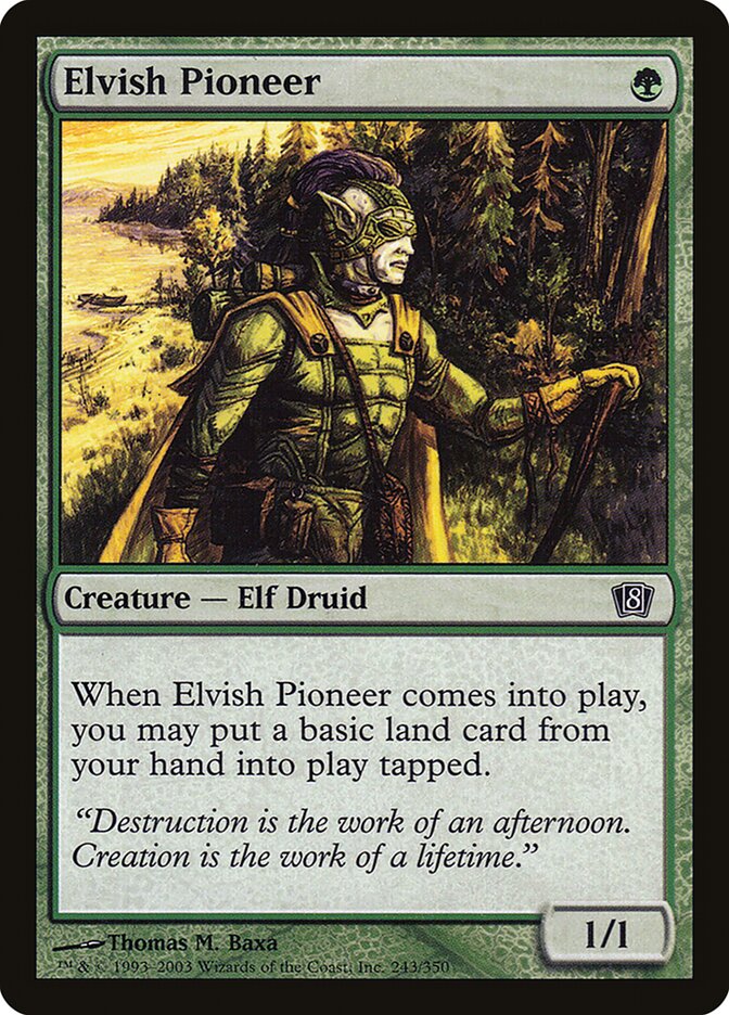 Elvish Pioneer (243) - Eighth Edition (8ED)