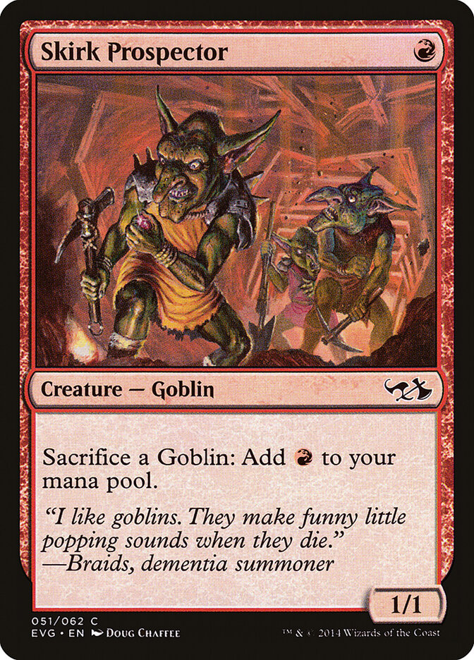 Skirk Prospector (51) - Duel Decks Anthology: Elves vs. Goblins (EVG)