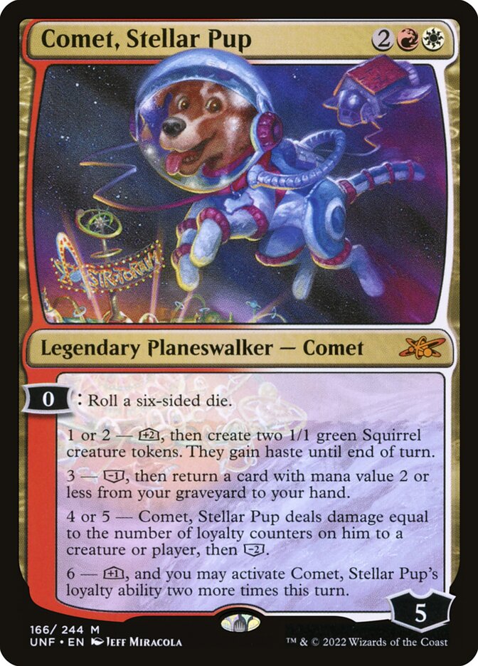 Comet, Stellar Pup (166) - Unfinity (UNF)