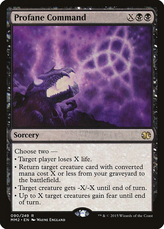 Profane Command (90) - Modern Masters 2015 (MM2)