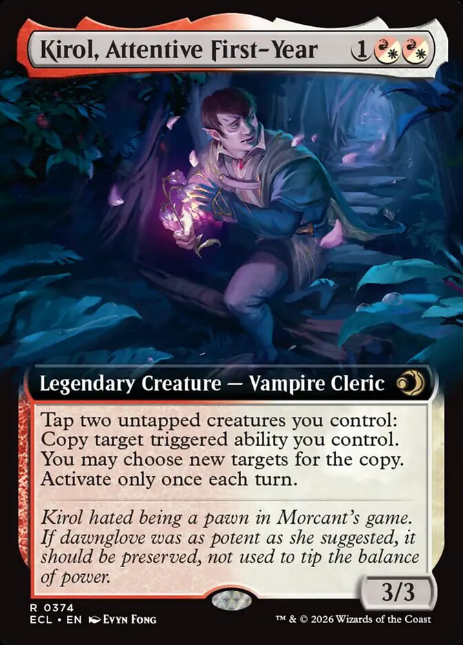Kirol, Attentive First-Year (374) - Lorwyn Eclipsed (ECL)