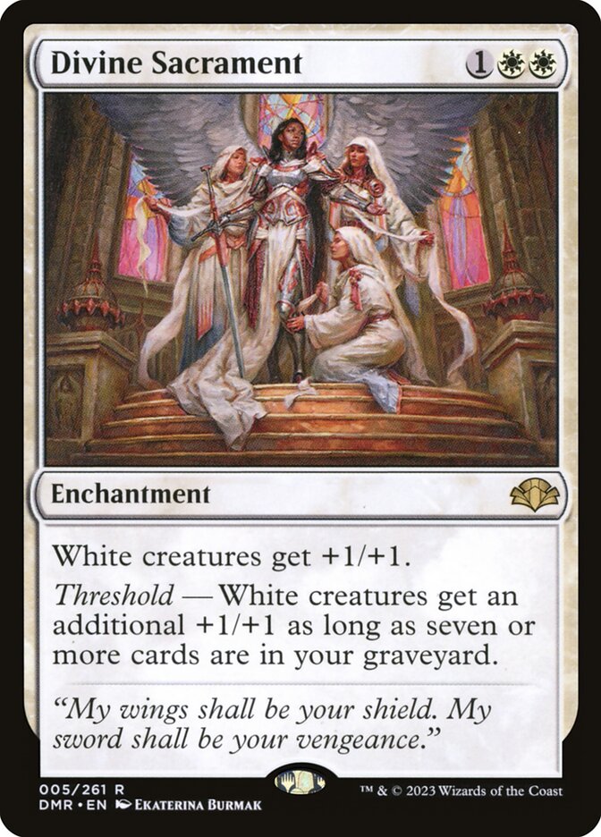 Divine Sacrament (5) - Dominaria Remastered (DMR)
