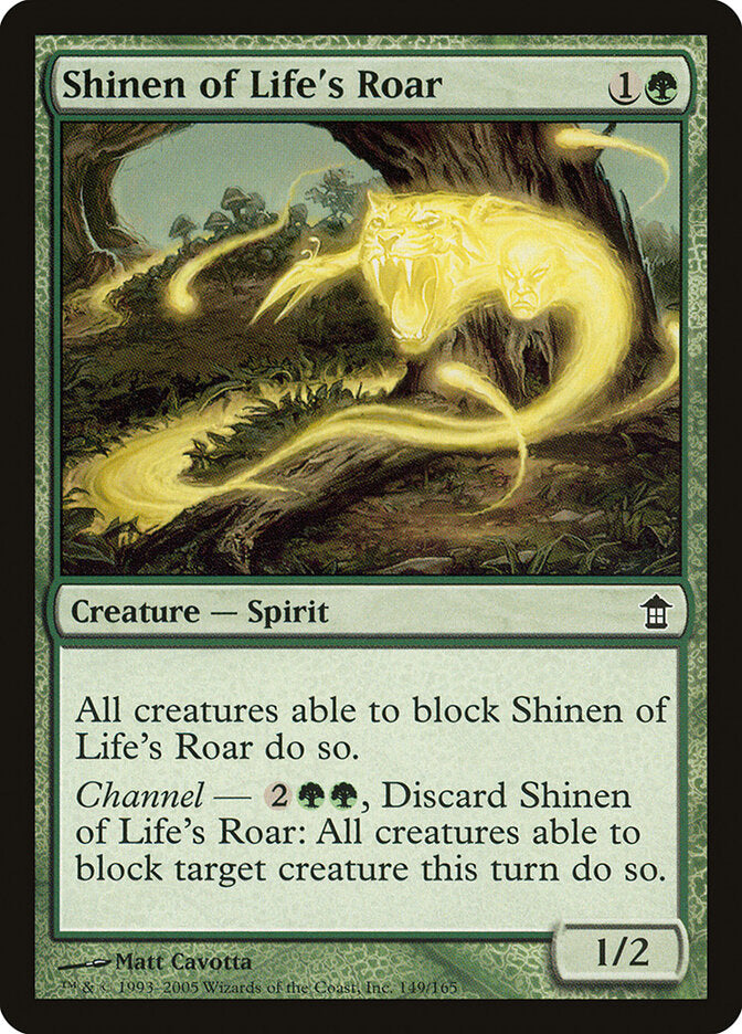 Shinen of Life's Roar (149) - Saviors of Kamigawa (SOK)