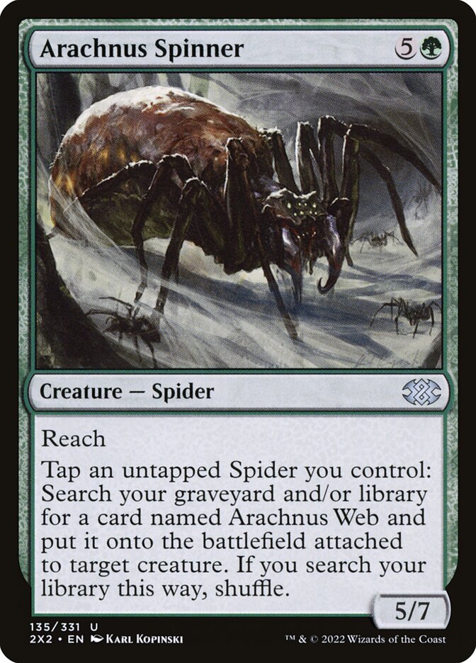 Arachnus Spinner (135) - Double Masters 2022 (2X2)